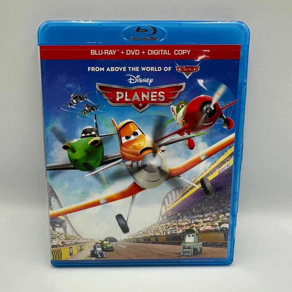 Disney Planes Blu Ray DVD Combo Digital Copy 2013 Animation PG Walt Disney Studi